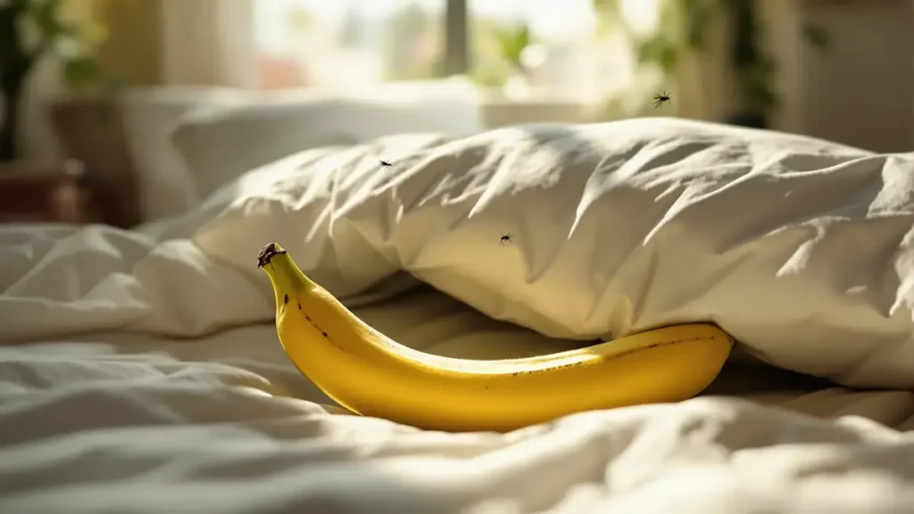 Putting a banana peel under your bed: a surprising method with amazing results
