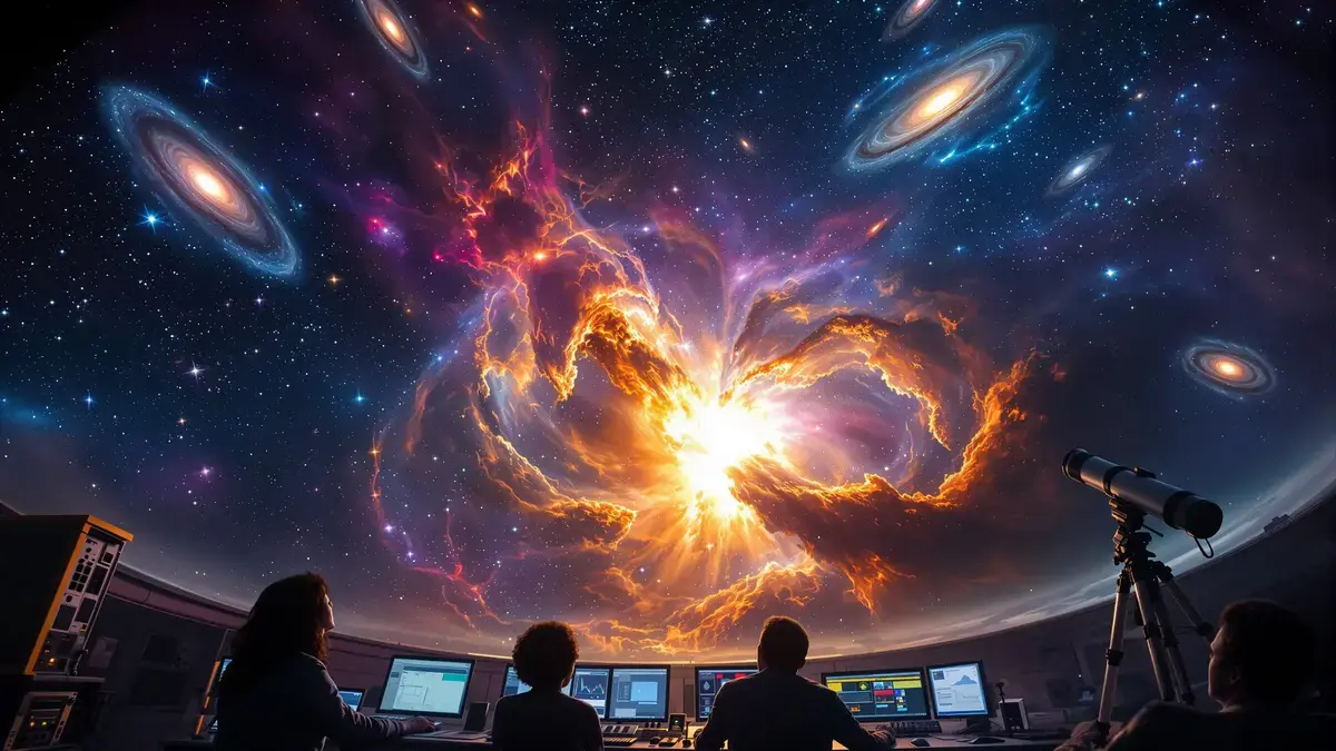 Passionate astronomers make a groundbreaking discovery about dark matter